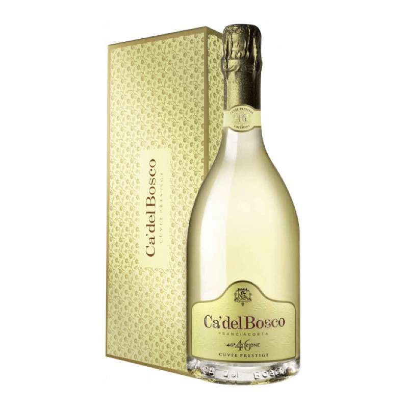 Franciacorta Cuvee Prestige Extra Brut Ca\' del Bosco 0,75 lt. Astucciato