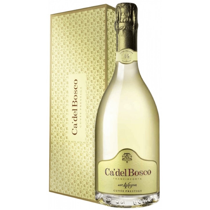 Franciacorta Cuvee Prestige Extra Brut Ca' del Bosco 0,75 lt. Astucciato