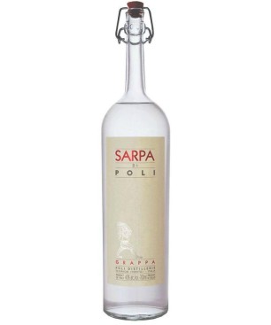 Grappa Bianca Sarpa di Poli 0,70 lt.