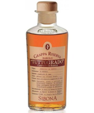 Grappa di Barolo Tuttogrado Sibona 0,5 lt.