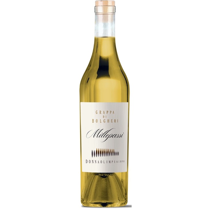 Grappa di Bolgheri Millepassi Donna Olimpia 0,50 lt.