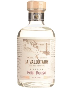 Grappa di Petit Rouge La Valdotaine 0,50 lt.