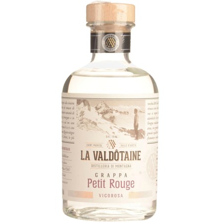 Grappa di Petit Rouge La Valdotaine 0,50 lt.