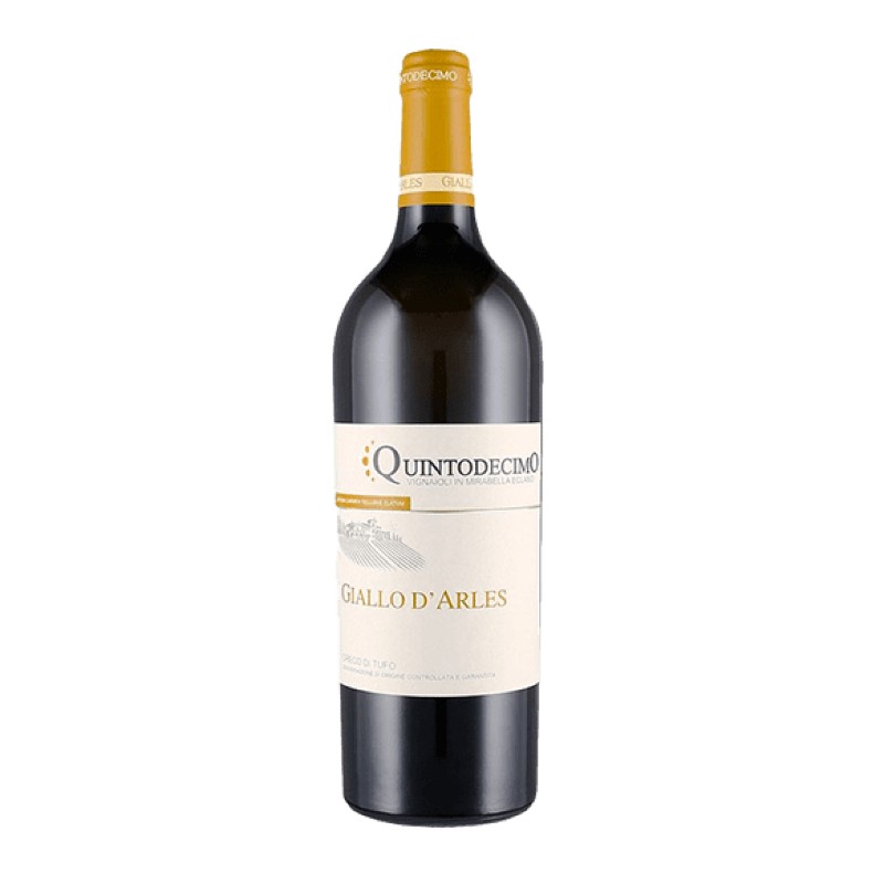 Greco di Tufo Giallo d\'Arles Quintodecimo 2022 0,75 lt.
