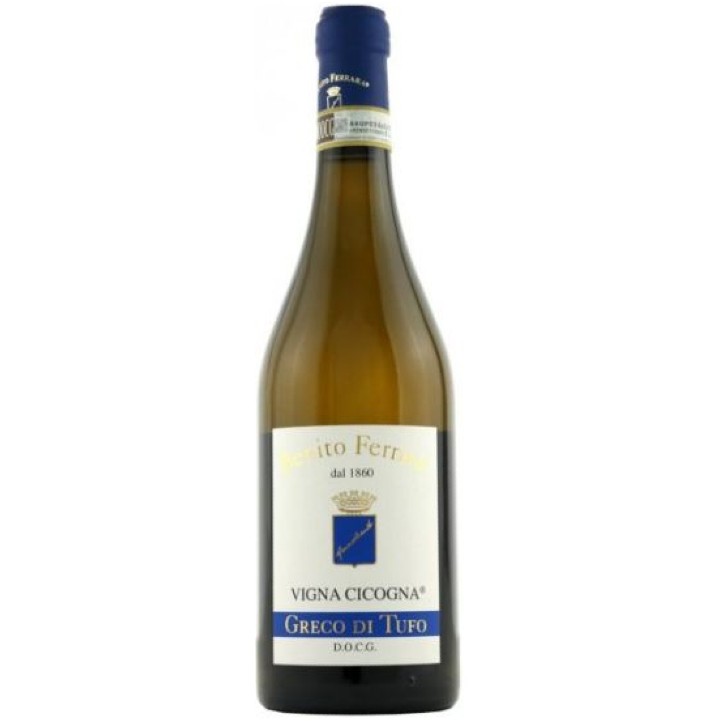 Greco di Tufo Vigna Cicogna Benito Ferrara 2020 0,75 lt. Greco di Tufo Vigna Cicogna Benito Ferrara 2020 0,75 lt.