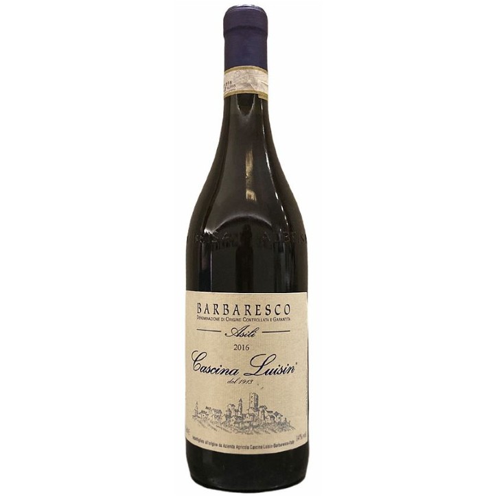Barbaresco Asili Cascina Luisin 2016 0,75 lt. Barbaresco Asili Cascina Luisin 2016 0,75 lt.