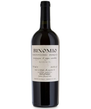 Montepulciano d\'Abruzzo Riserva Binomio La Valentina 2019 0,75 lt.