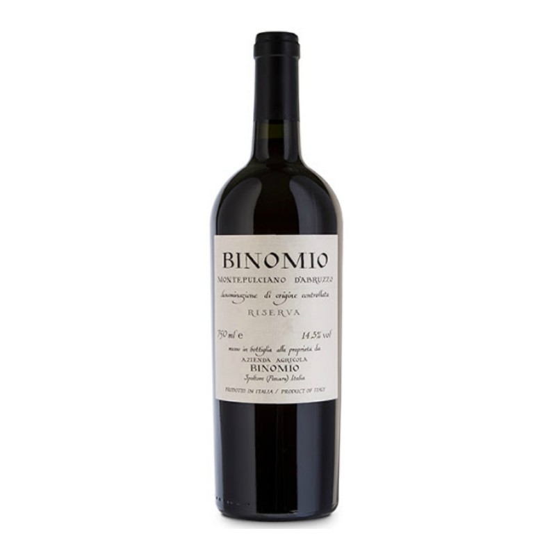 Montepulciano d\'Abruzzo Riserva Binomio La Valentina 2019 0,75 lt.