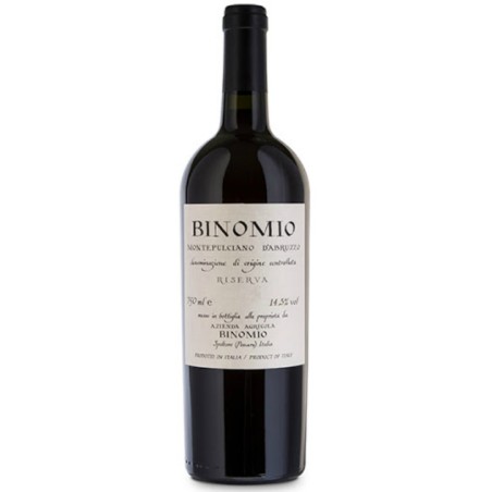 Montepulciano d\'Abruzzo Riserva Binomio La Valentina 2019 0,75 lt.