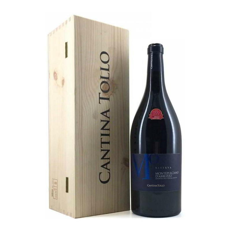 Montepulciano d\'Abruzzo Riserva MO Cantina Tollo 2014 1,5 lt. Magnum Legno