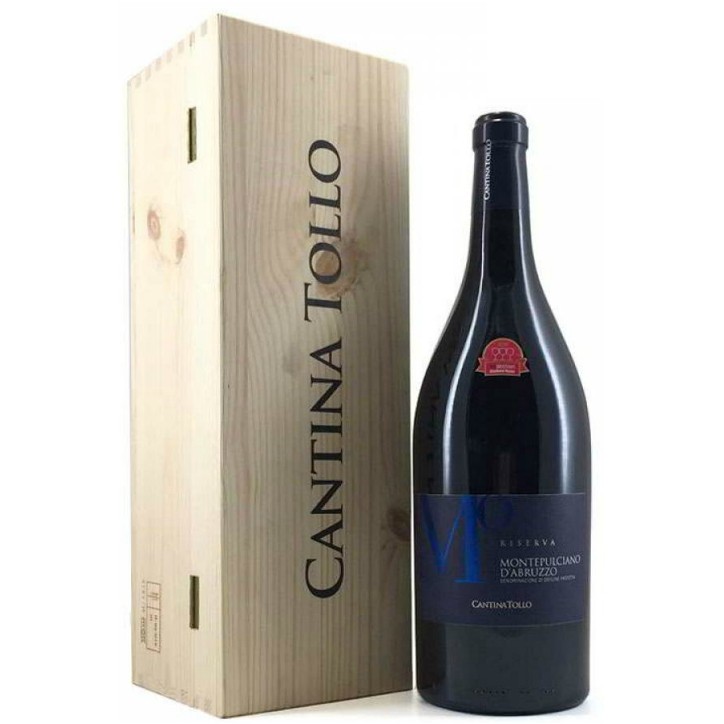 Montepulciano d'Abruzzo Riserva MO Cantina Tollo 2014 1,5 lt. Magnum Legno Montepulciano d'Abruzzo Riserva MO Cantina Tollo 2014 1,5 lt. Magnum Legno