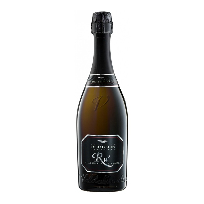 Prosecco Valdobbiadene Millesimato Extra Dry Rù F.lli Bortolin 2022 0,75 lt.