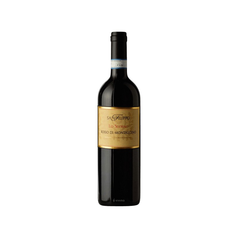 Rosso di Montalcino Lo Scorno San Filippo 2019 0,75 lt.