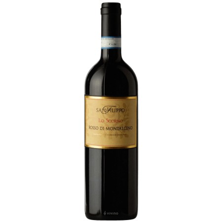 Rosso di Montalcino Lo Scorno San Filippo 2019 0,75 lt.