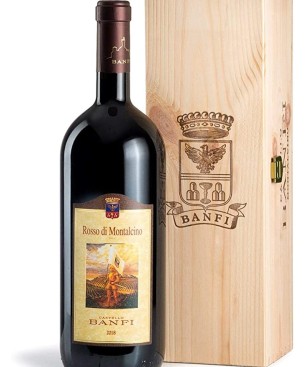 Rosso di Motalcino Banfi 2018 1,5 lt. Magnum Legno