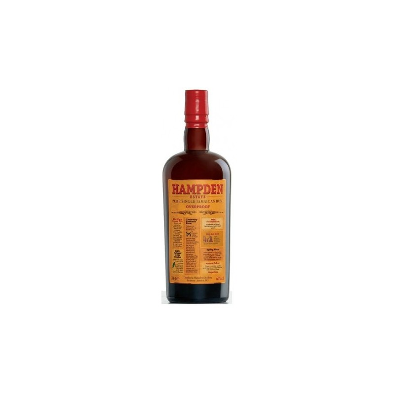 Rum Overproof Hampden 0,70 lt.