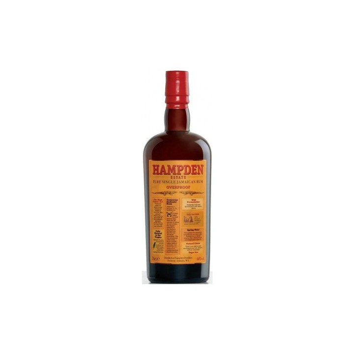 Rum Overproof Hampden 0,70 lt.