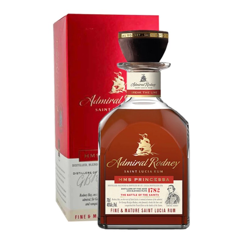 Rum Princessa Admiral Rodney 0,70 lt.