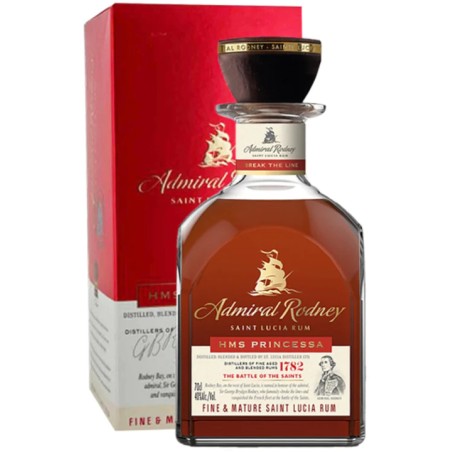Rum Princessa Admiral Rodney 0,70 lt.