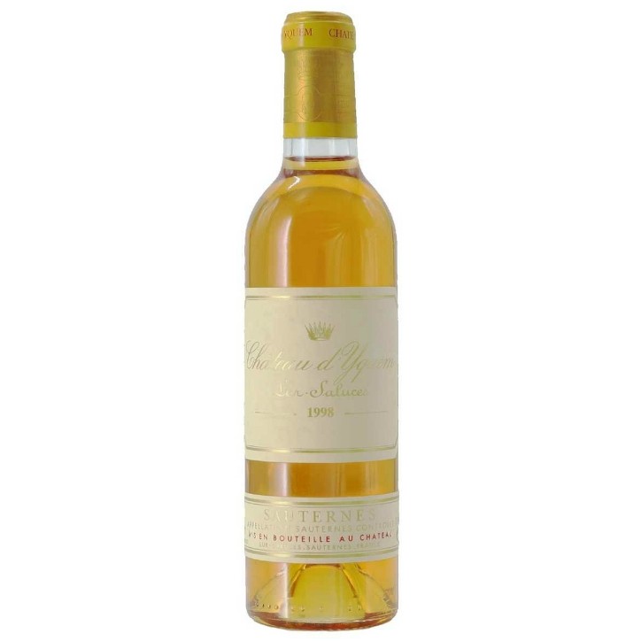 Sauternes Chateau d'Yquem 1998 0,375 lt. Sauternes Chateau d'Yquem 1998 0,375 lt.