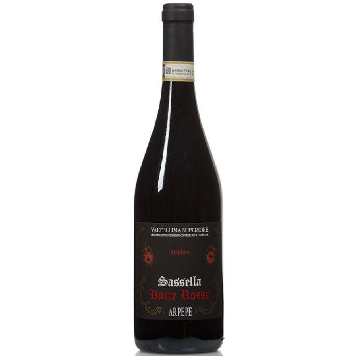 Valtellina Superiore Sassella Riserva Rocce Rosse Arpepe 2016 0,75 lt.