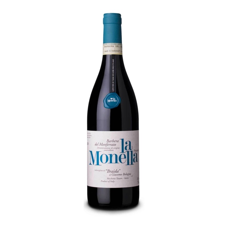 Barbera del Monferrato Frizzante La Monella Braida 2021 0,75 lt.